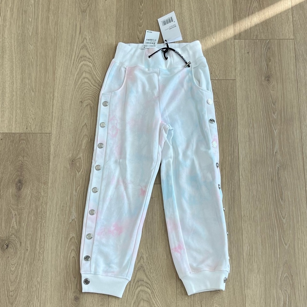 Balmain Kids embossed-buttons Jogger Pants